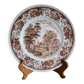 “Royal Tudor Ware” plate