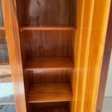 Armoire/bibliothèque en bois, années 1950/60