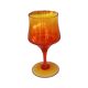 Verre, conçu par Z. Horbowy, Huta Barbara, Pologne dans les années 1970.
