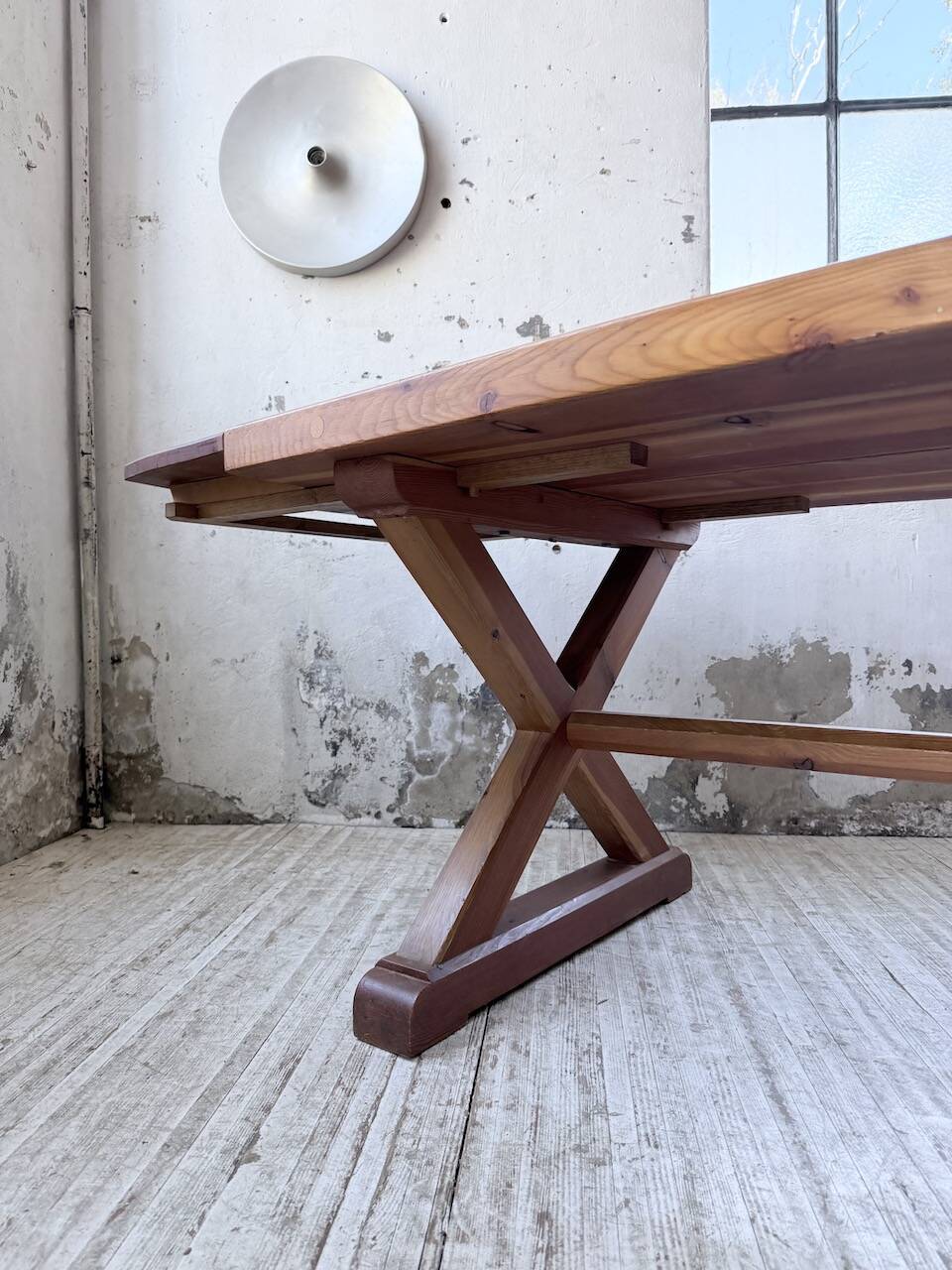 Mountain furniture set with table and 8 chairs Malmvall.