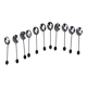 11 mocca spoons