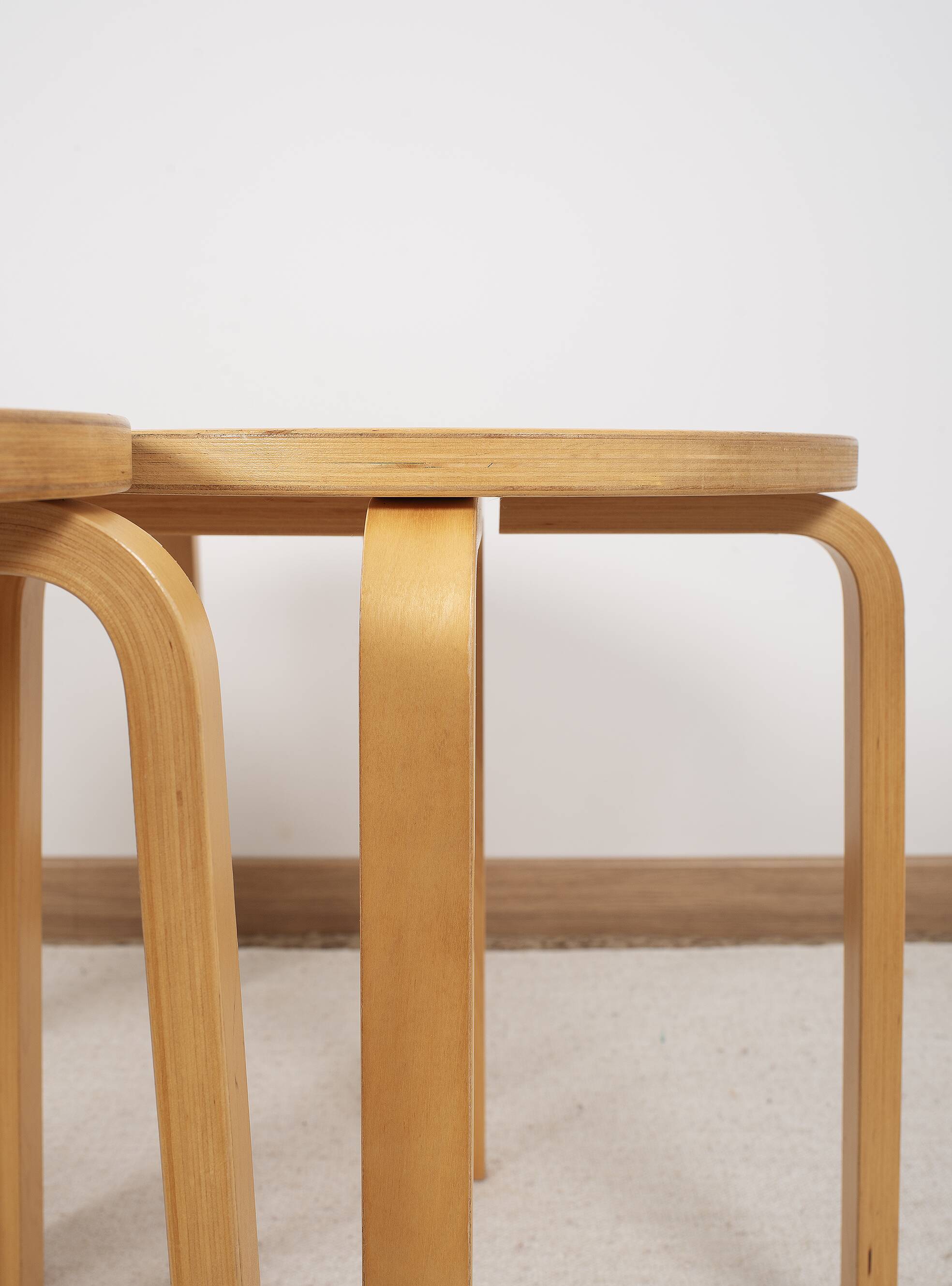 Ikea stools, frosta model, from the 90s. set of 4.