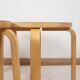 Ikea stools, frosta model, from the 90s. set of 4.