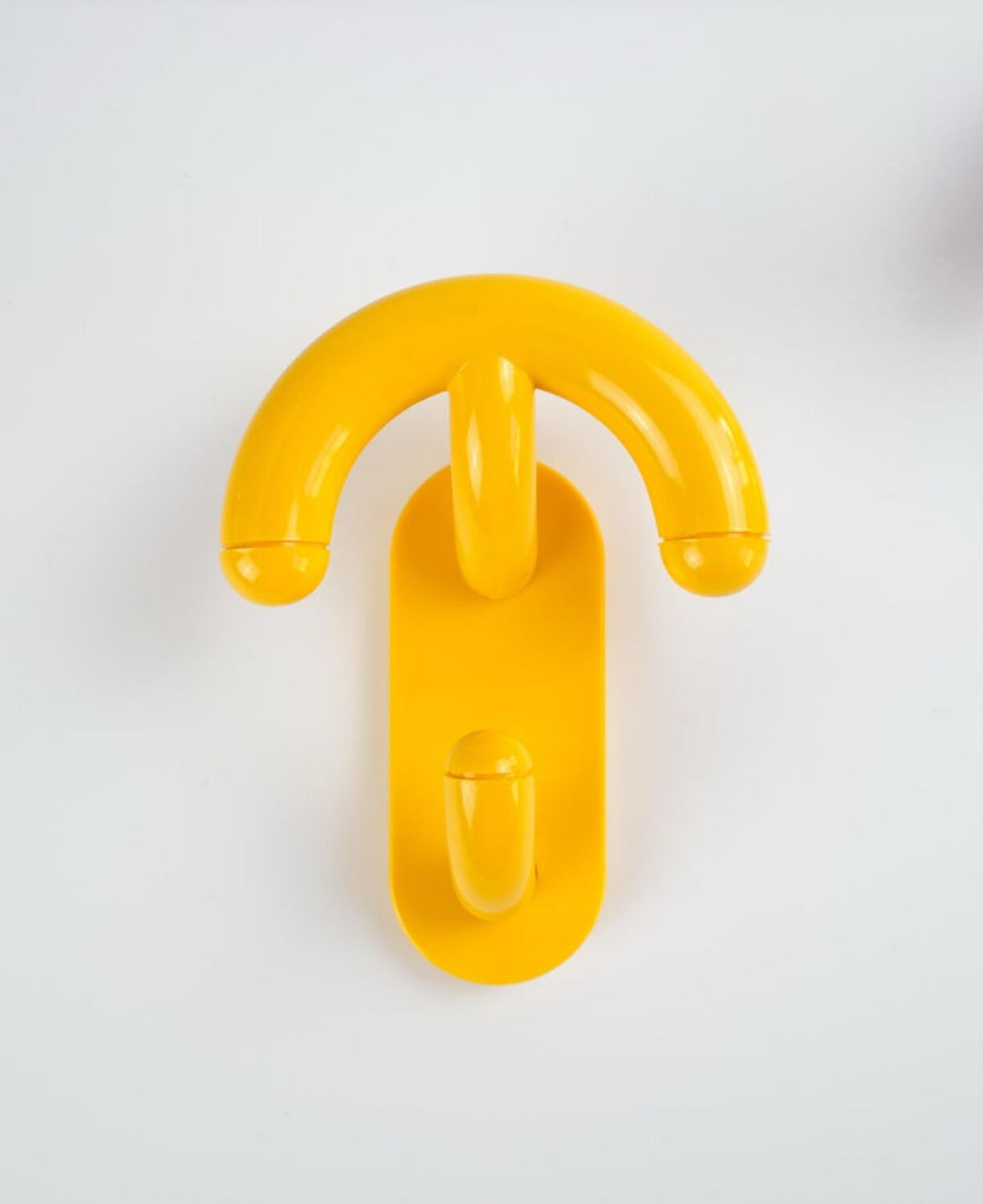 Arco coat hook/coat rack by Luigi Caramella for Con&Con, Italy 1970