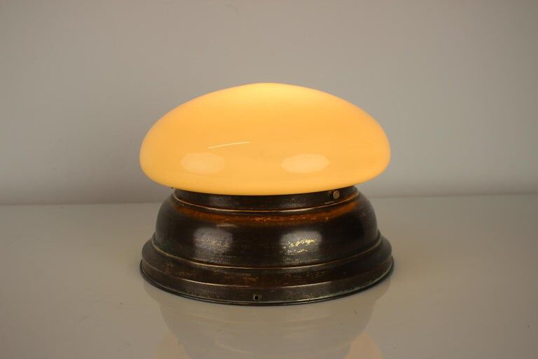 Art Deco Ceiling Lamp, circa 1920