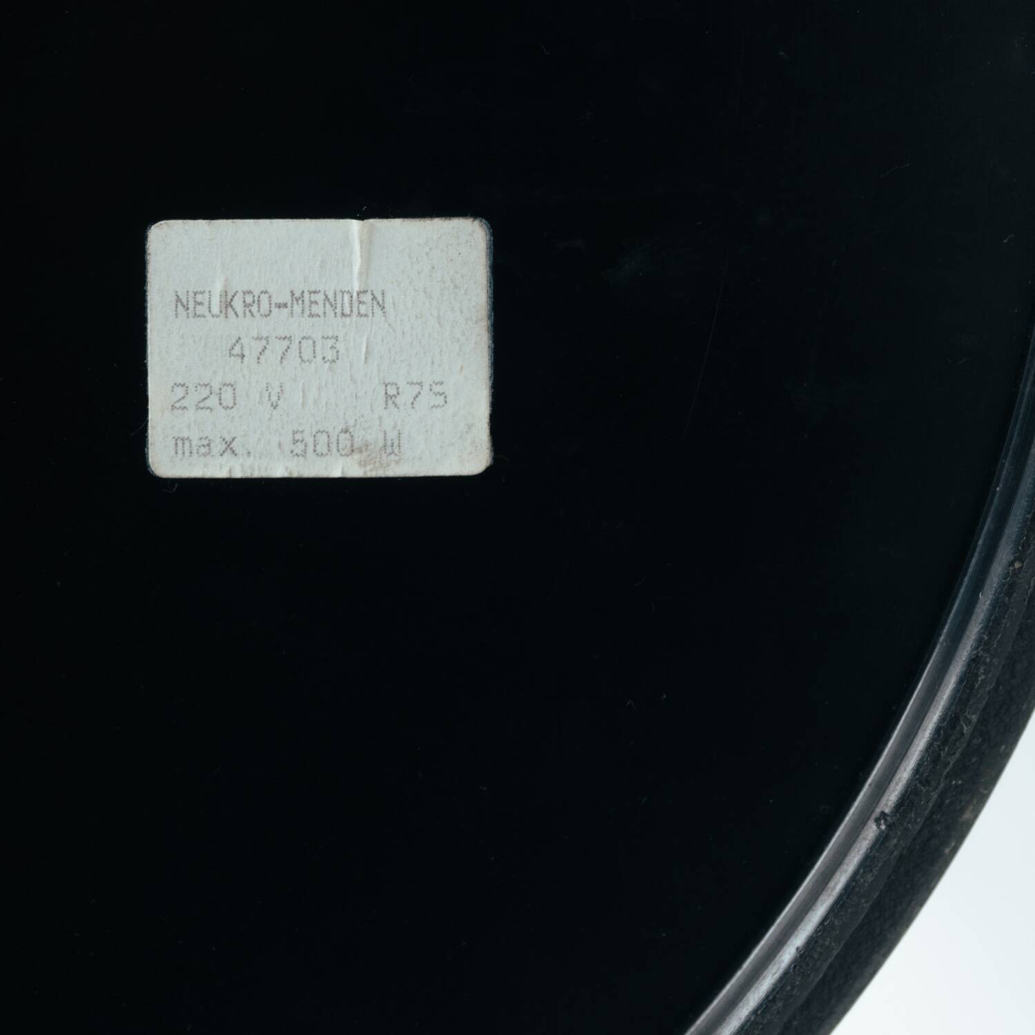 Postmodern memphis style sculptural red black white floor lamp