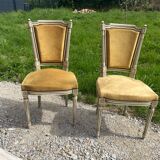 Pair of Louis XVI style chairs