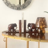 Elephant bookends