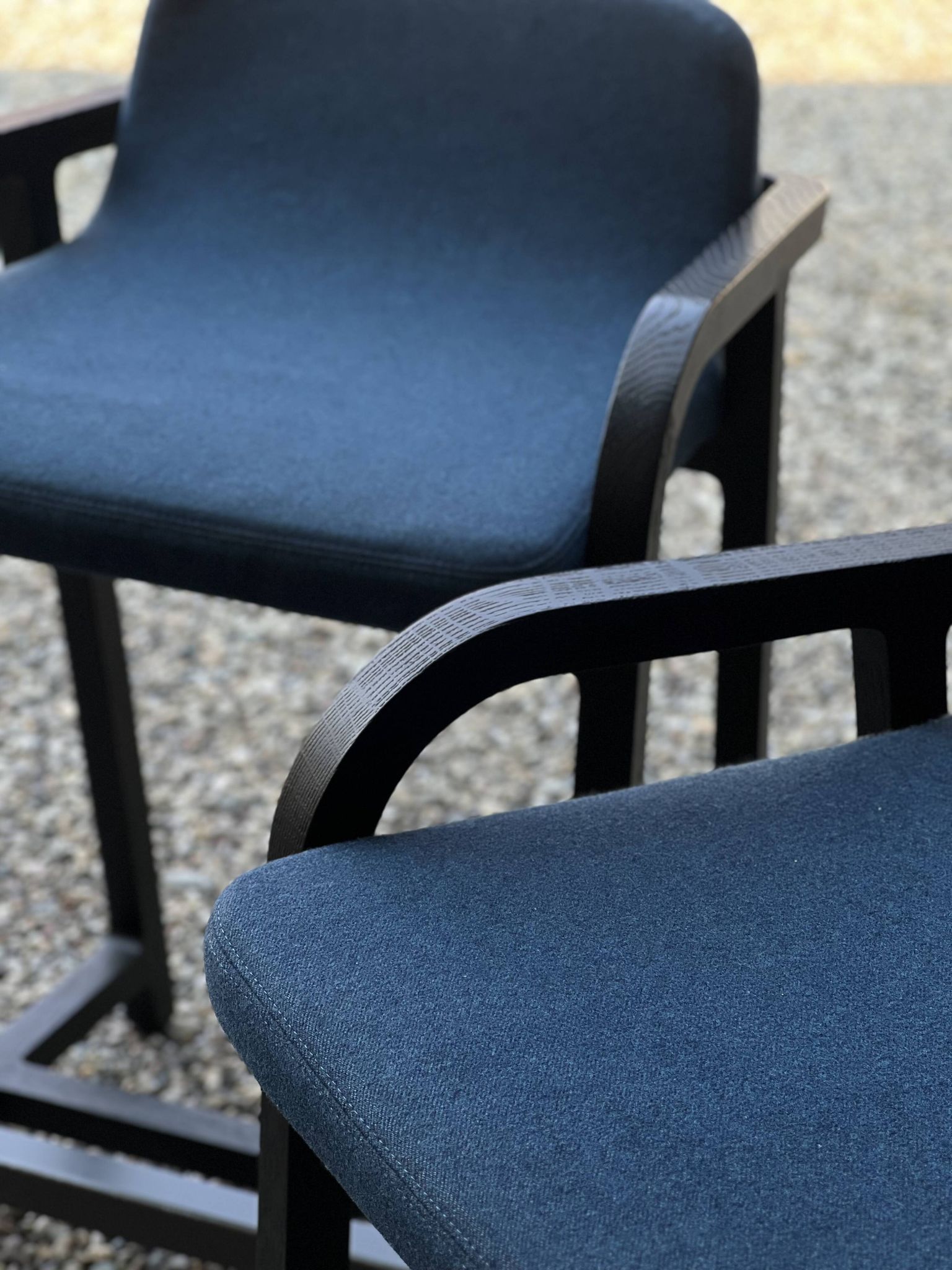 Chaises de bar en chêne