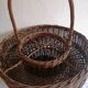 Rattan bottle and glass holder
