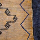Tapis berbère en soie végétale sabra 100 x154 cm