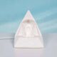 Egyptian stone table lamp, vintage 70s/80s mood lamp.