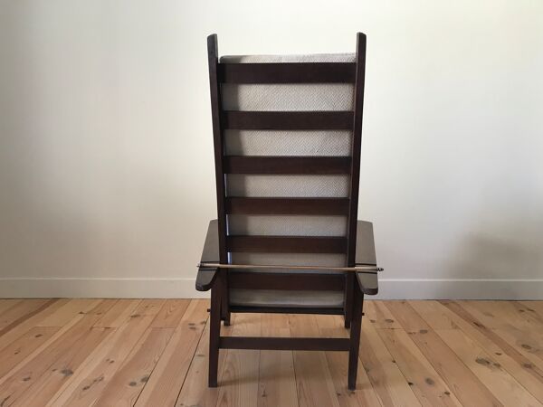 Fauteuil Morris Arts and Crafts vers 1930