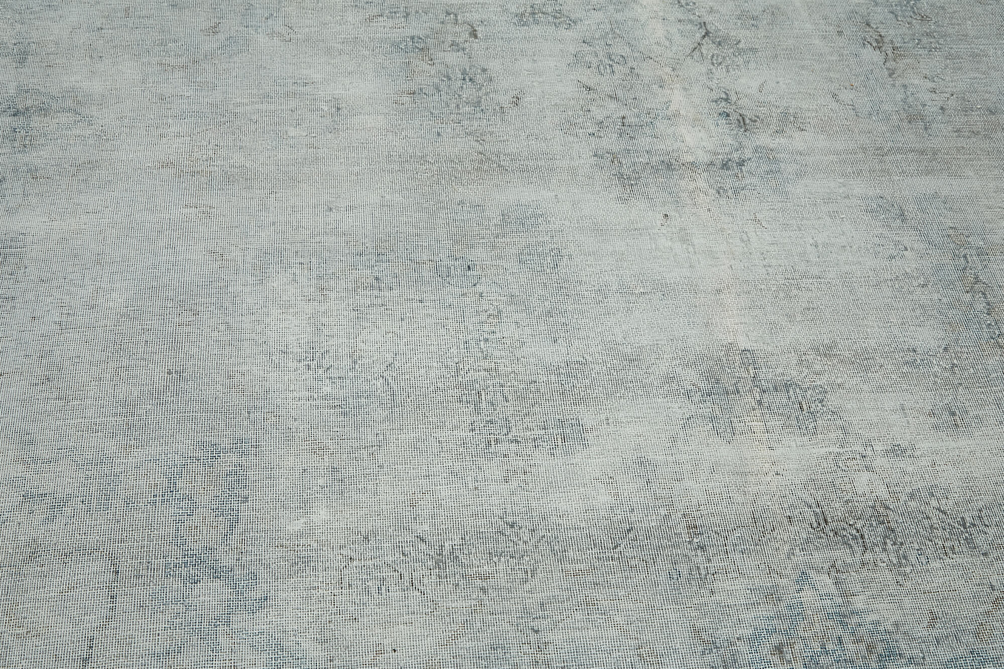 Handmade oriental 1980s 201 cm x 293 cm grey wool carpet