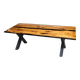 Oak resin table
