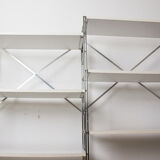Modular shelf system wood and aluminum 1970