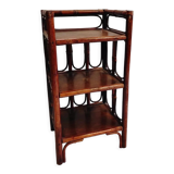 Vintage rattan shelf