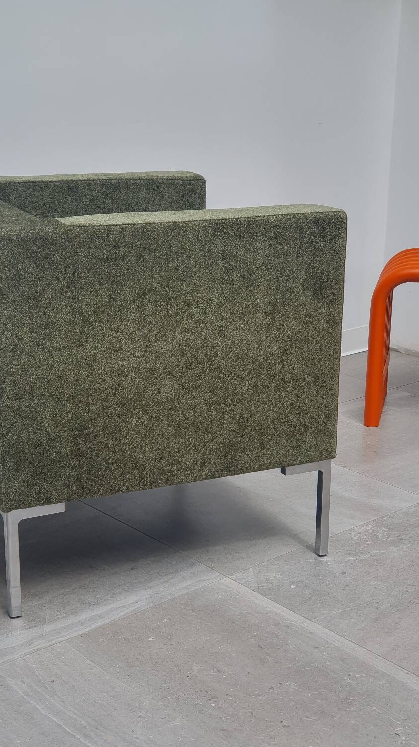 Fauteuil italien velours