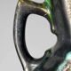 Large collection of 5 modernist glazed Belgian ceramics – Thulin / AIRAIN – Art Deco – 1930s-50s