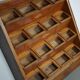 Large Dutch Beech Haberdashery Shop Cabinet, 1920s/30s