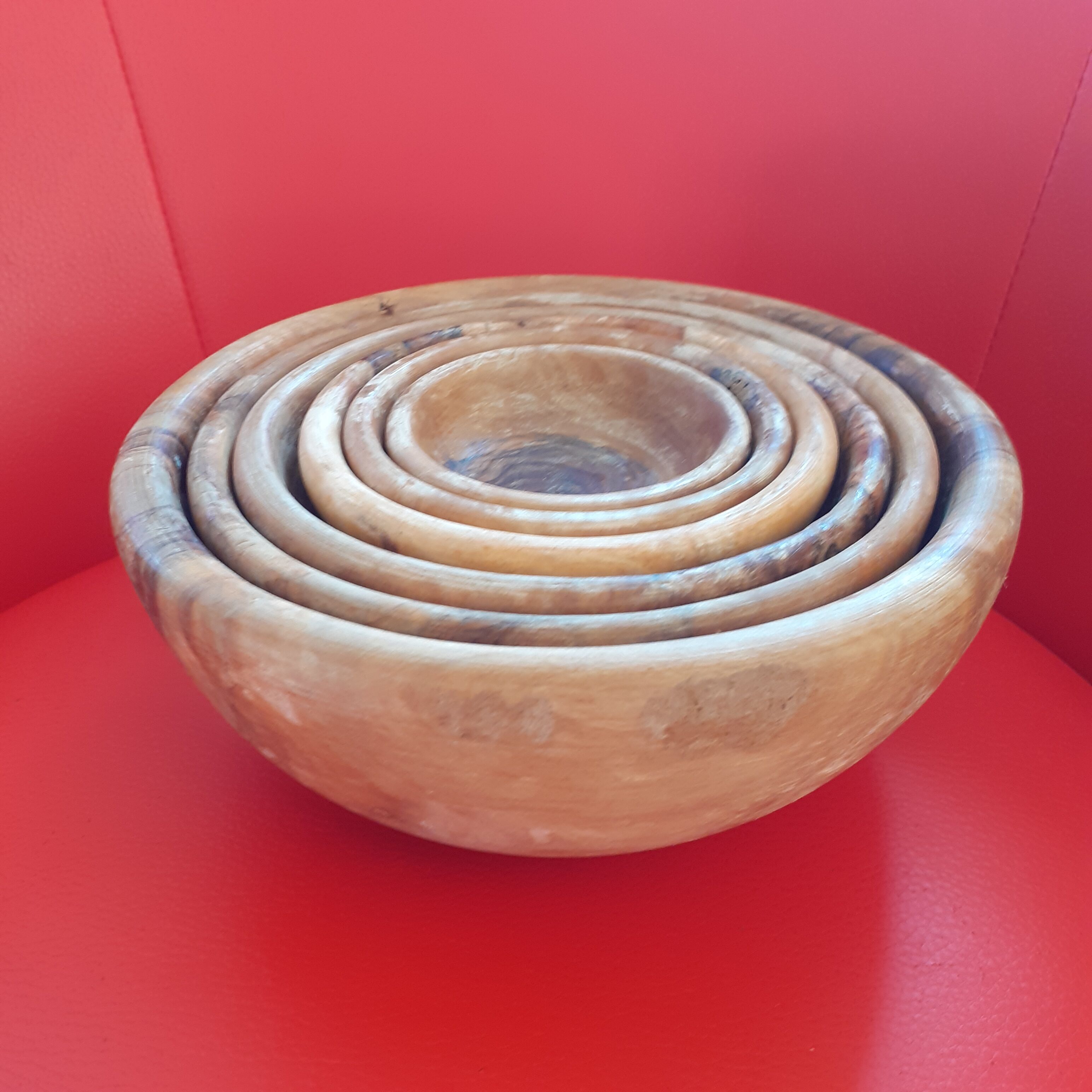 6 boxwood trundle cups