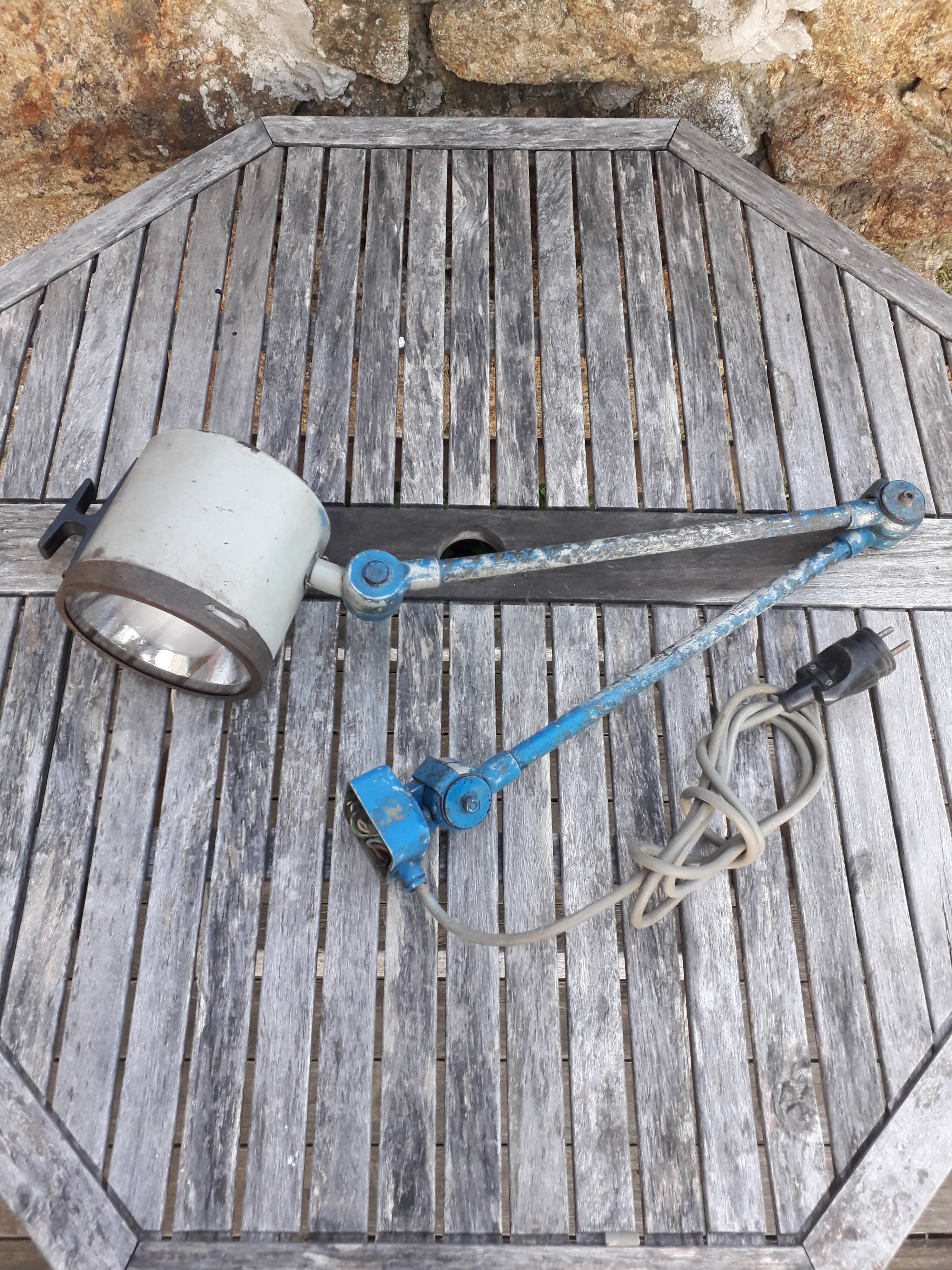 Waldman industrial lamp - 1950s