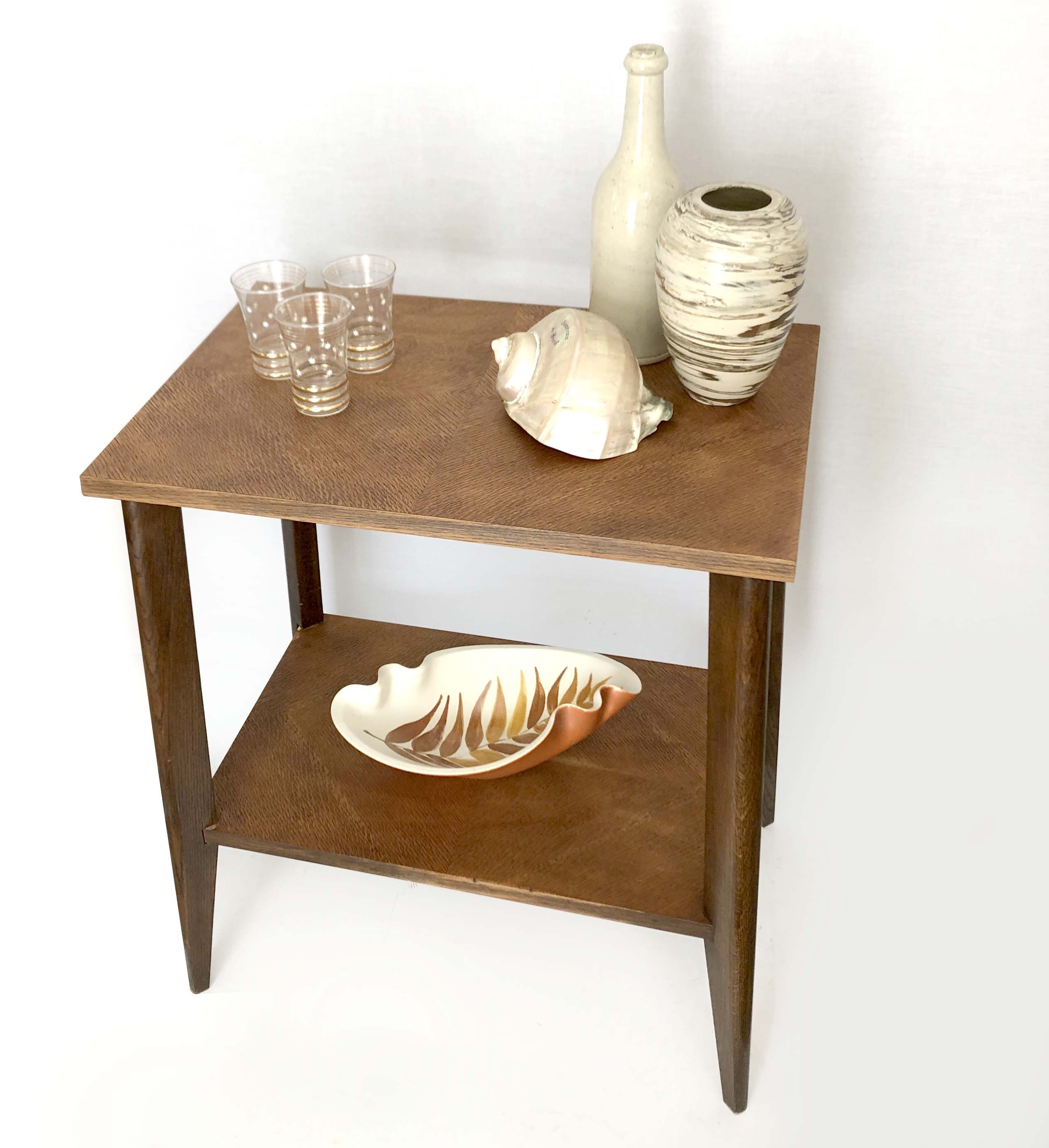 Wooden side table