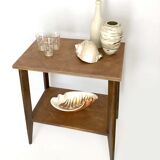 Wooden side table