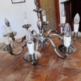 Lustre Louis XVI en laiton
