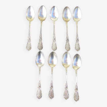Set of nine spoons