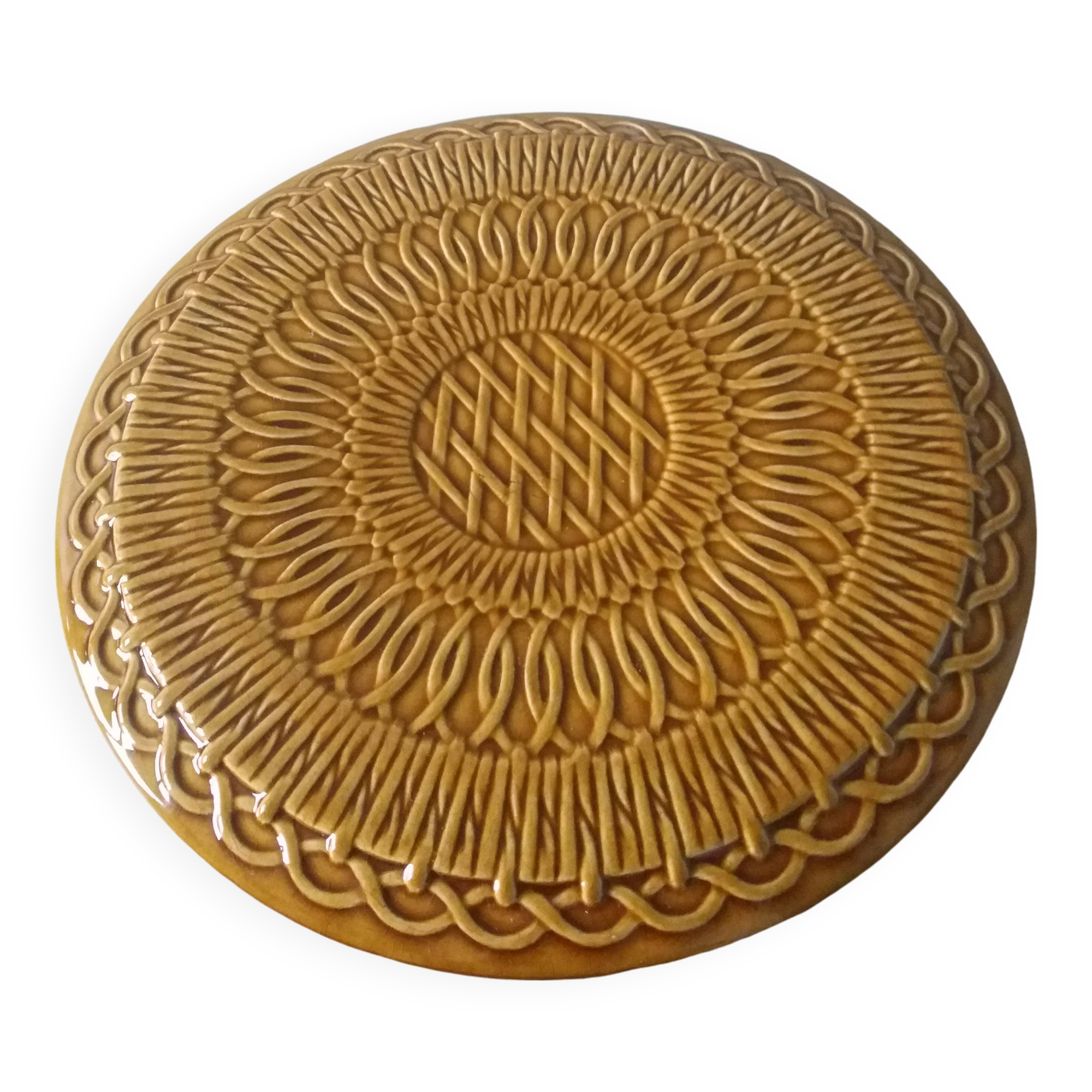 Gien Val d'Or braided effect slip tray