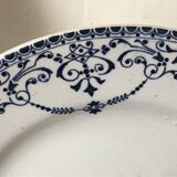Lot of five flat plates Terre de fer