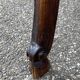 Rocaille louis xv style desk table in walnut provence 1920s