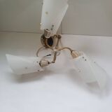 50s rockabilly three-light chandelier