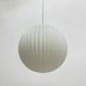 Rare Louis Kalff for Philips opaline glass pendant light, 1960s