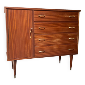 Buffet commode vintage de style scandinave