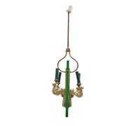 Suspended lamp in the style of Pietro Pietro, Italy, 1940s.