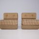 Paire de fauteuils convertibles 1970
