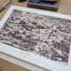 Angoulême, Charente, photo print from 1942.
