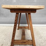 Coffee table workshop trestle Pine