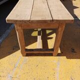 Solid oak farmhouse table