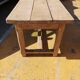 Solid oak farmhouse table