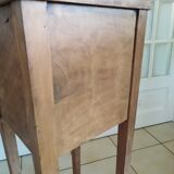 Louis XVI (Directoire) style curtained occasional furniture or bedside table