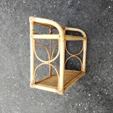 Rattan wall shelf L46
