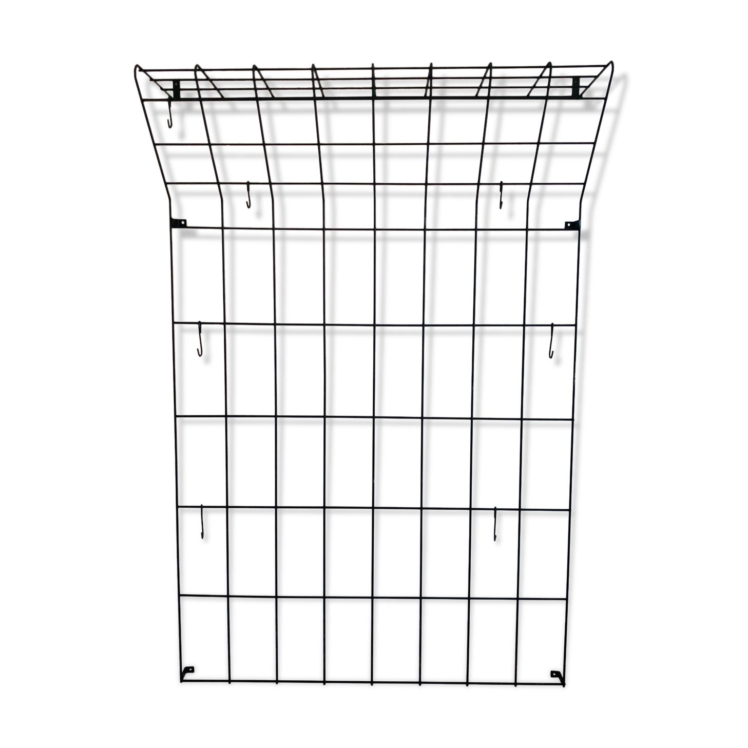 Wall rack by Karl Fichtel for Drahtwerke Erlau A.G.Aalen, Germany 50s