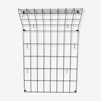 Wall rack by Karl Fichtel for Drahtwerke Erlau A.G.Aalen, Germany 50s