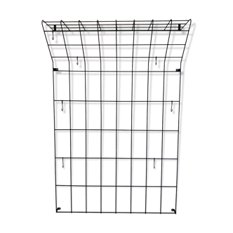 Wall rack by Karl Fichtel for Drahtwerke Erlau A.G.Aalen, Germany 50s