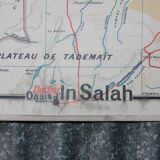 School map Vidal 11 bis Algeria and Tunisia