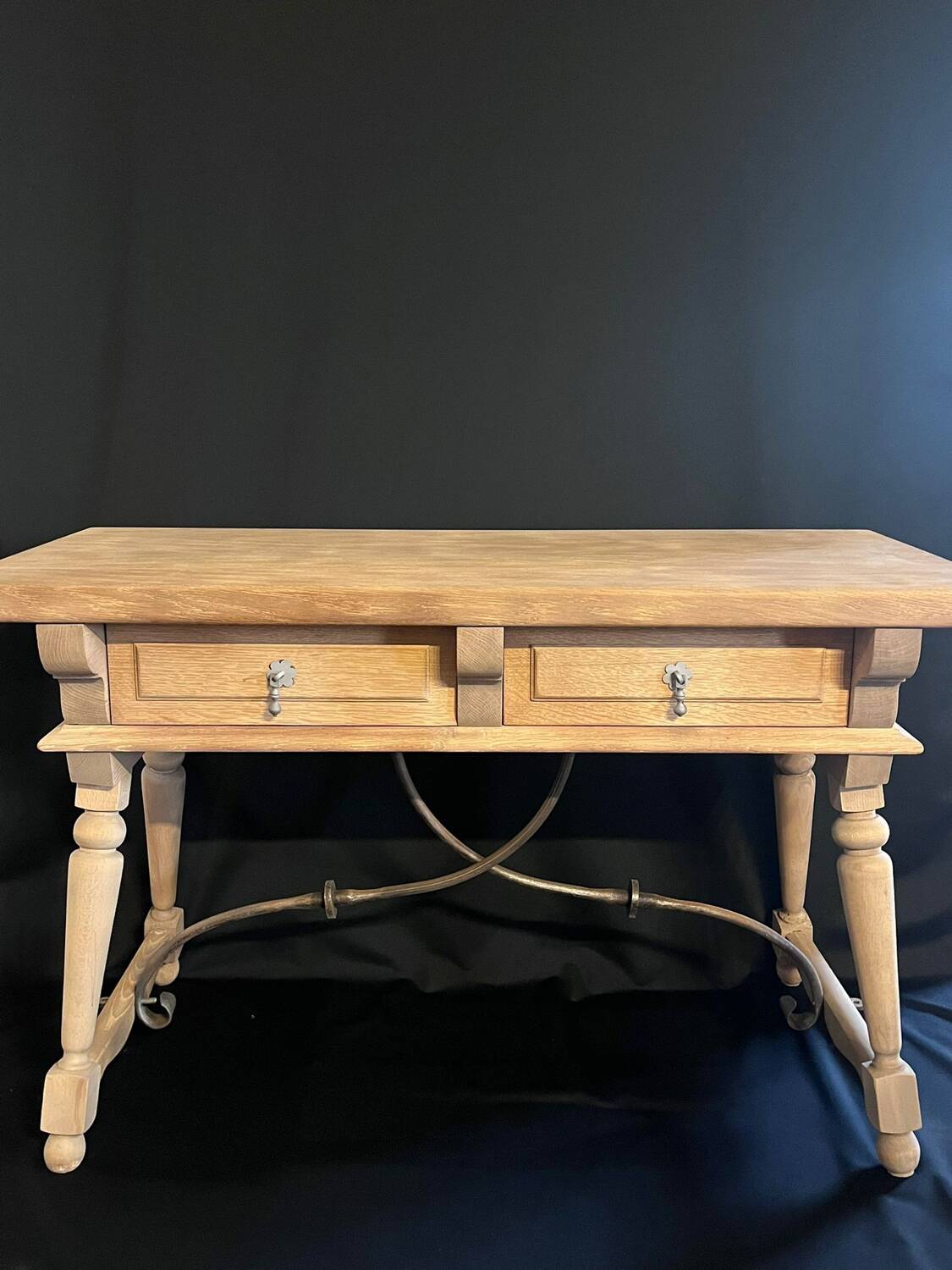 Commode bois fer forgé