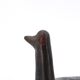 Black ceramic bird-shaped pocket tray, Mexico 1970s